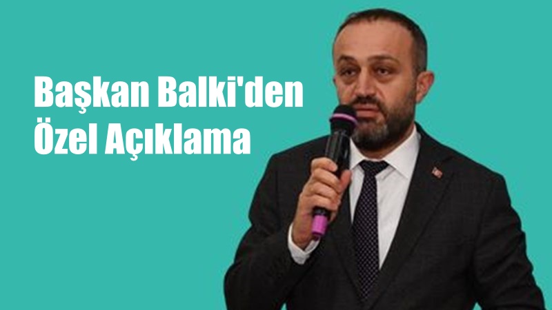 Gümüşhane İl Genel Meclis Başkanı Av. Eşref Balki, köy yerleşik