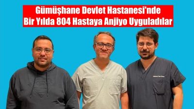 11 Mart 2024 Pazartesi günü hizmete giren Gümüşhane Devlet Hastanesi