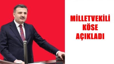 AK Parti Gümüşhane Milletvekili Celalettin Köse, şehirde tarımsal yatırımların hızlanması