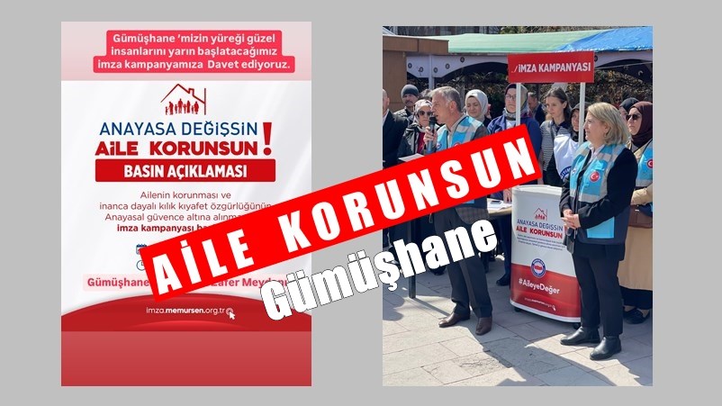 Memur-Sen Gümüşhane İl Temsilciği tarafından 15 Temmuz Zafer Meydanı’nda kadim