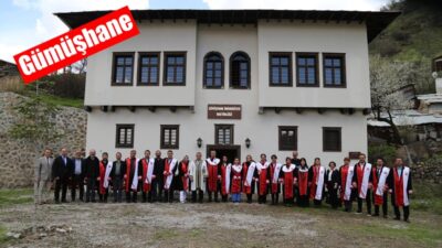 Gümüşhane Üniversitesi Rektörü Prof. Dr. Oktay Yıldız, ilk senato toplantısını