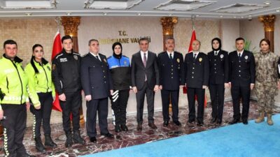 Gümüşhane Valisi Aydın Baruş, Türk Polis Teşkilatı’nın 180. kuruluş yıl