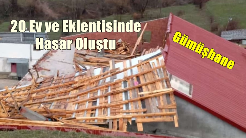 Gümüşhane’de 09.04.2025 Çarşamba günü saat.13.00 civarında başlayan ve il genelinde