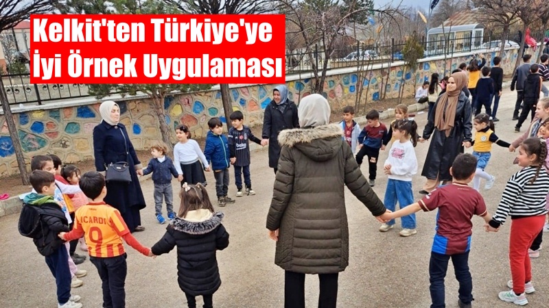 Gümüşhane’nin Kelkit ilçesinde bulunan Şehit Servet Asmaz İlkokulu’nun yaptığı “Ailemle