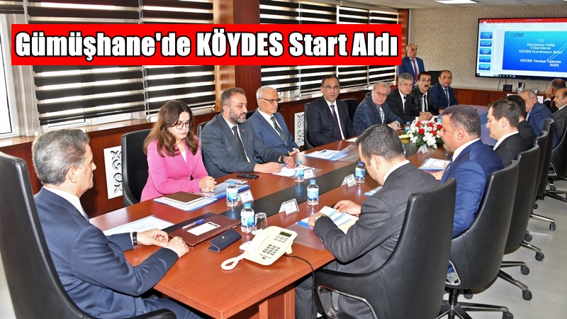 Gümüşhane’nin 2025 Yılı Köylerin Altyapısının Desteklenmesi Projesi (KÖYDES) Tahsisat Komisyonu