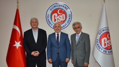 Gümüşhane Gazeteciler Cemiyeti Onursal Başkanı Eğitimci Yazar Yusuf Sadık ile,