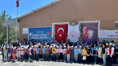 Gümüşhane’de “Sağlıklı Çocuk, Sağlıklı Gelecek” Programı ArzularKabaköy Beldesi’nde Arzular İlkokulu’nda