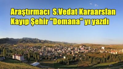 S. Vedat Karaarslan, Arkeolog- Elektronik Mühendisi (MSc.) Gümüşhane’nin Kelkit ilçesinde