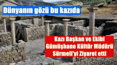 Gümüşhane’nin Kelkit İlçesi Sadak köyünde bulunan Satala Antik Kenti’nde 2025