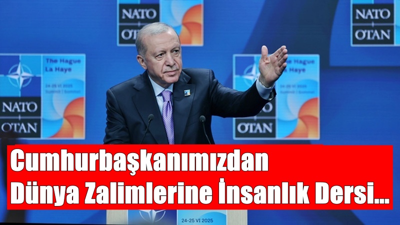Cumhurbaşkanımız Recep Tayyip Erdoğan, Hollanda’nın Lahey şehrindeki gerçekleştirilen NATO Devlet