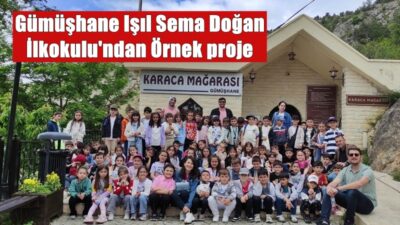 Gümüşhane Işıl Sema Doğan İlkokulu öğrencileri, “Kumbaramı Yapıyorum, Harçlığımı Biriktiriyorum,