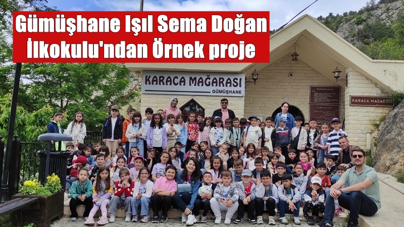 Gümüşhane Işıl Sema Doğan İlkokulu öğrencileri, “Kumbaramı Yapıyorum, Harçlığımı Biriktiriyorum,