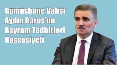 Gümüşhane Valisi Aydın Baruş, her ay düzenli olarak gerçekleştirilen ve