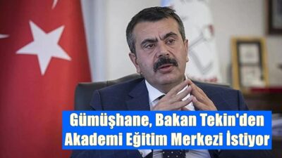 Sayın Bakanım; Öncelikle, ülkemizin eğitim sistemini güçlendirmek ve geleceğimizin teminatı