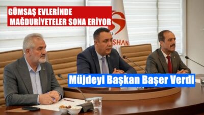 Gümüşhane Belediye Başkanı Vedat Soner Başer, GÜMSAŞ Yaşam Evleri projesinin
