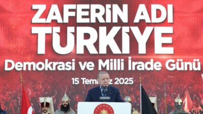 Cumhurbaşkanı Recep Tayyip Erdoğan, Gölbaşı Özel Harekât Başkanlığı’nda düzenlenen 15
