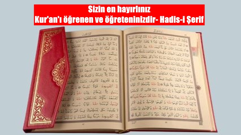 Diyanet İşleri Başkanlığı’nın her yıl açtığı Yaz Kur’an Kursları bu