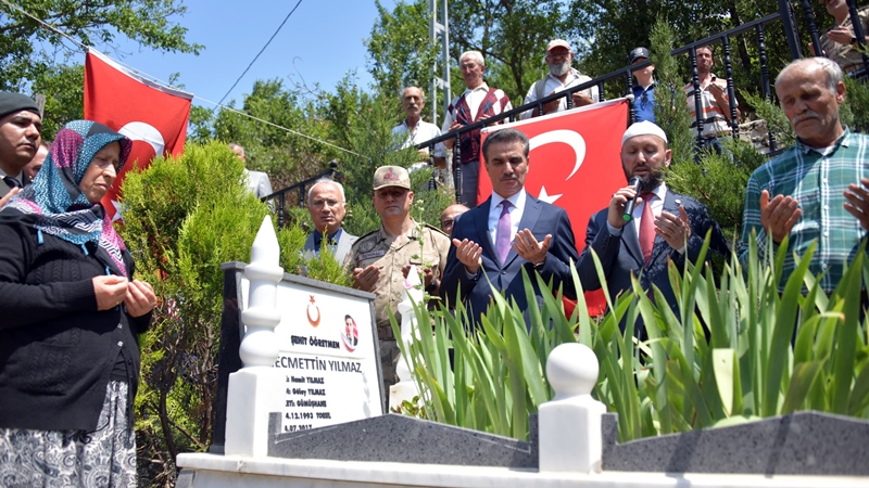 Terör örgütü PKK tarafından 2017 yılında şehit edilen öğretmen Necmettin
