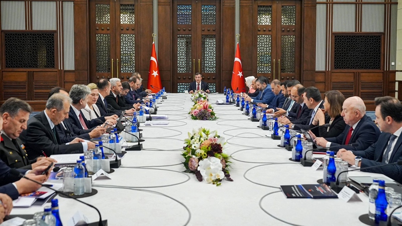 Cumhurbaşkanı Yardımcısı Cevdet Yılmaz’ın başkanlığında, 22 Temmuz 2025 Salı günü