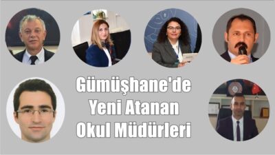 Gümüşhane İl Milli Eğitim Müdürlüğü tarafından, il genelindeki eğitim kurumlarına