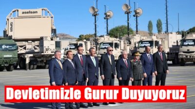 Cumhurbaşkanı Recep Tayyip Erdoğan, ASELSAN Gölbaşı Yerleşkesi’nde düzenlenen Çelik Kubbe