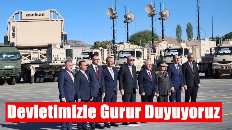 Cumhurbaşkanı Recep Tayyip Erdoğan, ASELSAN Gölbaşı Yerleşkesi’nde düzenlenen Çelik Kubbe