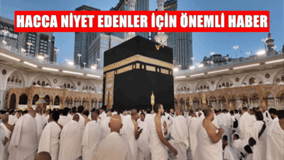 Hac ön kayıt ve kayıt yenileme işlemleri bugün başladı. Bu