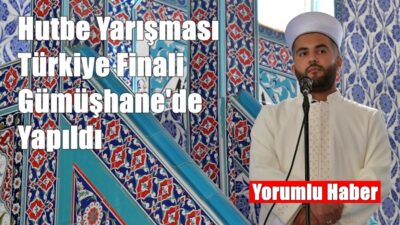 Diyanet İşleri Başkanlığı’nca düzenlenen “9. Etkili Hutbe Sunumu Yarışması Türkiye