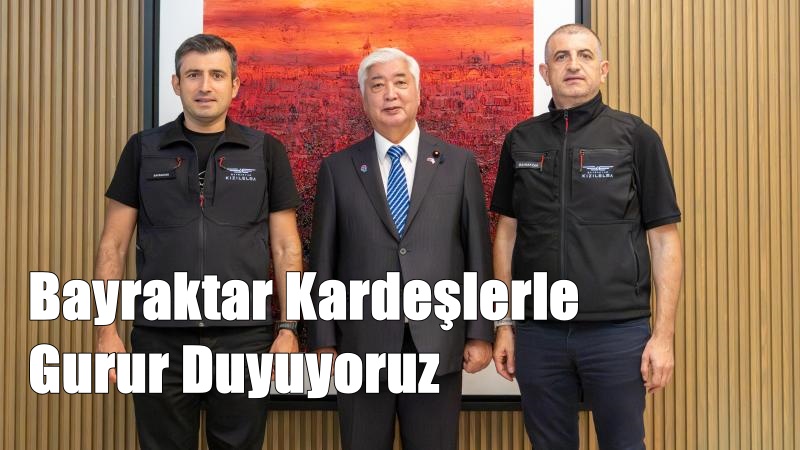 Türkiye’yi ziyaret eden Japonya Savunma Bakanı Nakatani ve beraberindeki heyet,