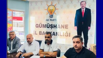 AK Parti’nin 24. kuruluş&nbsp;yıl&nbsp;dönümü dolayısıyla AK Parti&nbsp;Gümüşhane&nbsp;İl Başkanlığı’nda 14 Ağustos