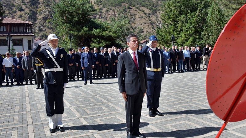 Gümüşhane’de 30 Ağustos Zafer Bayramı’nın 103. yıl dönümü, düzenlenen törenler,