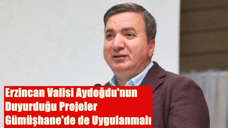 Erzincan Valisi Dr. Hamza Aydoğdu, bugün sosyal medya hesabından yaptığı