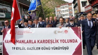 19 Eylül Gaziler Günü, Gümüşhane’de düzenlenen tören ve etkinliklerle kutlandı.
