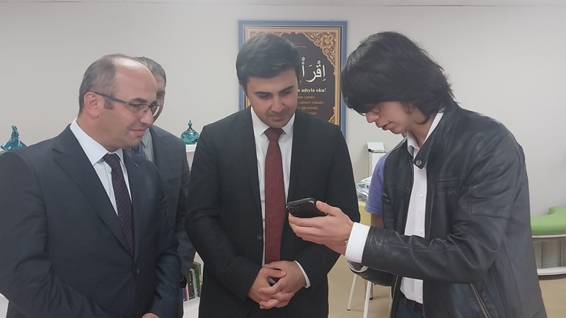 Torul Kaymakamı Koray Çelik, Torul Şehit Tamer Özdemir Anadolu Lisesi’ni