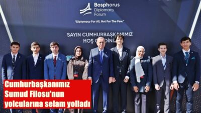 Cumhurbaşkanı&nbsp;Recep Tayyip Erdoğan, Türkiye Cumhuriyeti Cumhurbaşkanlığının himayelerinde, Genç Diplomasi Derneğince,