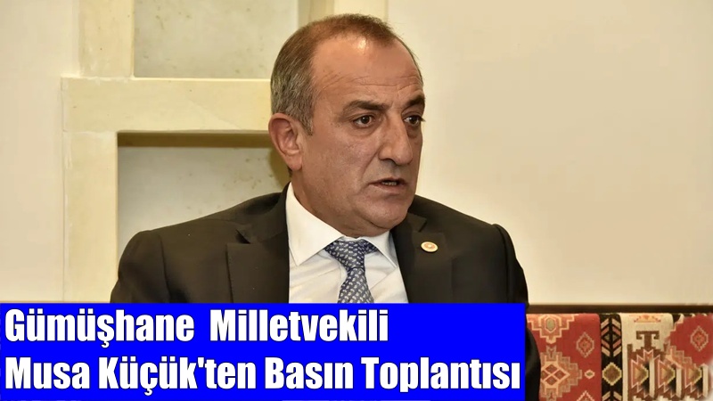 Milliyetçi Hareket Partisi (MHP) Gümüşhane Milletvekili Musa Küçük, Süleymaniye Mahallesi’ndeki