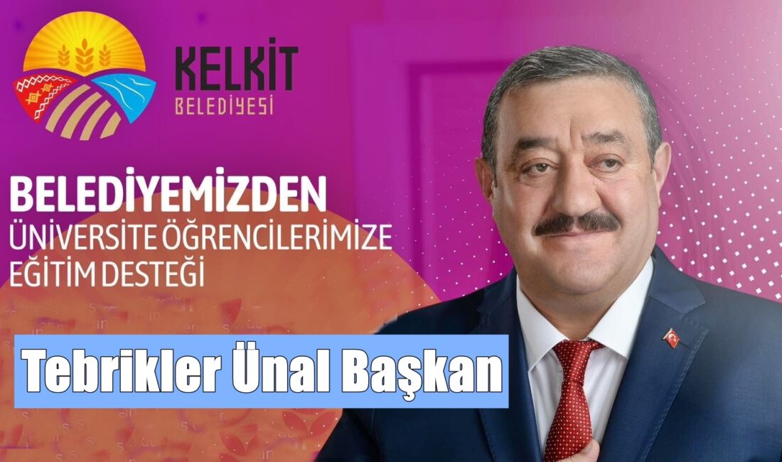 Gümüşhane’nin Kekit ilçe Belediyesi, 2025-2026 eğitim- öğretim yılı için üniversite