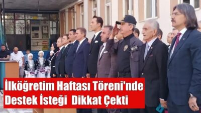 Milli Eğitim Müdürü Doğan: “Velilerimizin, sivil toplum örgütlerimizin, hayırseverlerin, medyanın