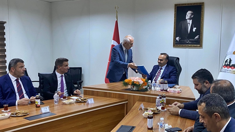 Gümüşhane Ticaret ve Sanayi Odası (GTSO) Başkanı İsmail Akçay, bir