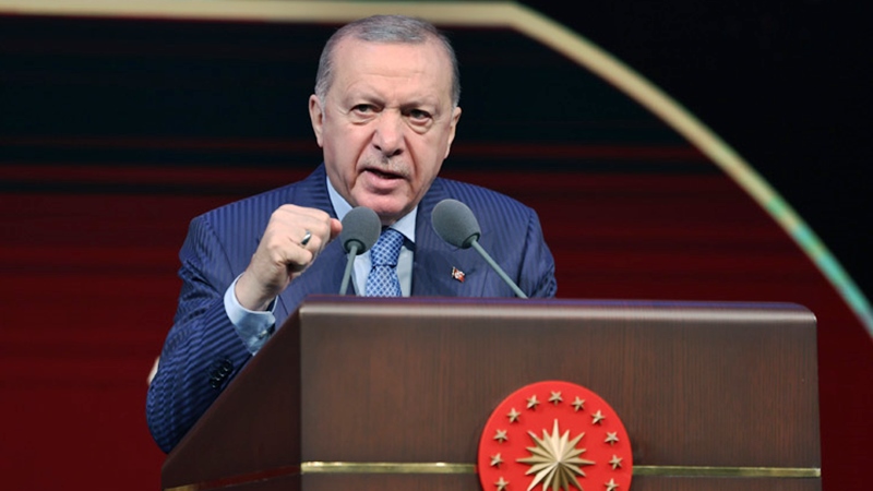 Cumhurbaşkanı Recep Tayyip Erdoğan, Beştepe Millet Kongre ve Kültür Merkezi’nde