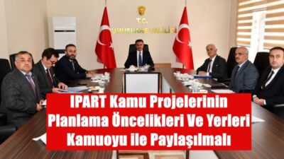 Gümüşhane’de “Kırsal Alanda Kamu Altyapı Yatırımları” ön hazırlık toplantısı yapıldı.