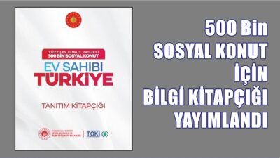Bugün Cumhurbaşkanımız Recep Tayyip Erdoğan tarafından başlatılan “Yüzyılın Konut Projesi,