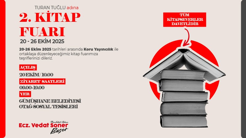 Gümüşhane Belediyesi’nin önemli kültür hizmetlerinden biri olan kitap fuarı etkinliğinin