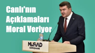 MÜSİAD Gümüşhane Şubesi olarak diyoruz ki; Bu şehir, yüreğini ortaya