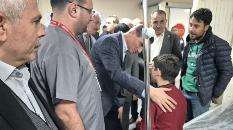 Gümüşhane’nin Kelkit ilçesi Ünlüpınar Beldesi İmam Hatip Ortaokulu’nda 29 öğrenci dışarıdan sipariş