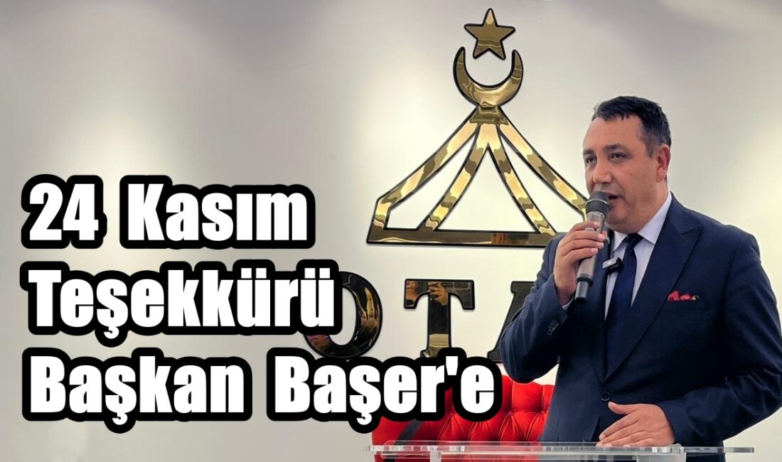 24 Kasım Öğretmenler Günü’nde emekli öğretmenler için düzenlediği yemekli özel