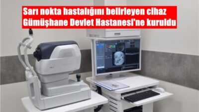 AK Parti Gümüşhane Milletvekili Av. Celalettin Köse’nin gayretleri ile Anjio