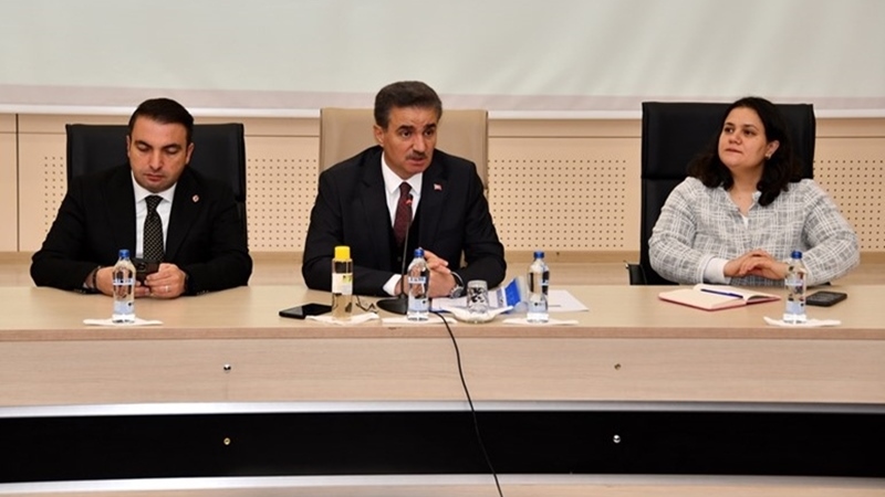 Gümüşhane Valisi Aydın Baruş, ilçe ziyaretleri programı kapsamında Şiran ilçesinde