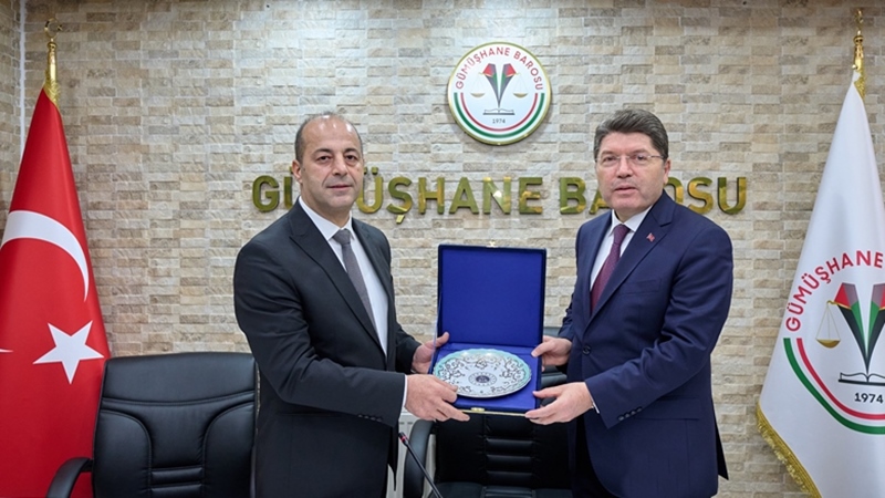 Adalet Bakanı Yılmaz Tunç, 4 Aralık 2025 Perşembe günü Gümüşhane