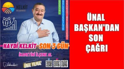 ÜNAL BAŞKAN DİYOR Kİ: